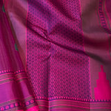 Kimaya small thread border silk saree