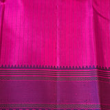 Kimaya small thread border silk saree