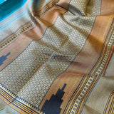 Kimaya small thread border silk saree