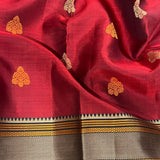 Kimaya small thread border silk saree