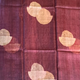 Maya abstract print tussar saree