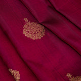 Vera Jhumka Kanchipuram Silk Saree - Maroon