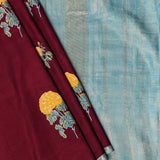 Mila Vineyard Kanchipuram Silk Saree