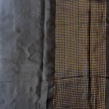 Sequinned matka silk saree