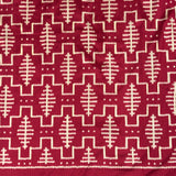 Handwoven Ikat Silk Saree - Vermilion