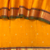 Vera Small Bordered Kanchipuram Silk Saree - Yellow