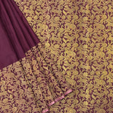Trayi Vanasingaram Kanchipuram Silk Saree - Maroon
