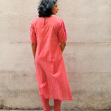 Zephyr Sweet Checks Kurta Set
