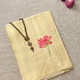Veena floral tussar saree