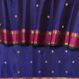 Vera Twin Border Kanchipuram Silk Saree - Violet