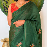 Mishrita Textural Symphony Kanchi Organza Saree