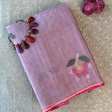 Organza jamdani saree