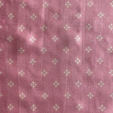 Veena Floral Art Tussar Saree - Pink and Beige