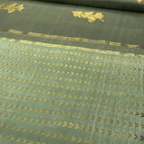 Madhura Paperflowers Kanchi Organza Saree - Sage