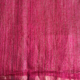 Metallic zari striped organza saree