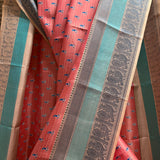 Mila Paisley Thread Woven Border Silk Saree