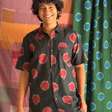 Elements Lava Ikat Shirt - Black