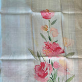 Maya floral tussar saree