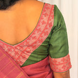 Tushara Embroidered Blouse - Green