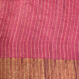 Maya Little Flowers Tussar Saree - Sage