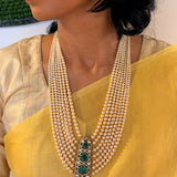 Seven String Pearl Necklace