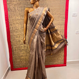 Kimaya gold silk saree
