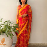 Mishrita Bloomrush Organza saree