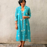 Kota Printed Overlay Dress