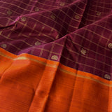 Charita Grape Wine Kanchipuram Silk Saree