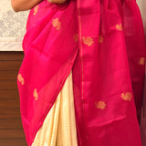 Madhura Scarlet Kanchi Organza Saree
