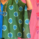 Elements Coastline Ikat Kaftan - Jungle