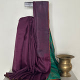 Mishrita Organza Flip Saree - Mauve