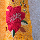 Yellow Chanderi Melange Dress