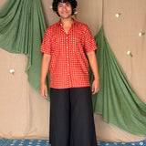 Flowerbed Canopy Embroidered Shirt - Picnic
