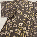Brown Floral Men's Shirt