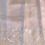 Tussar pitai work saree