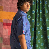 Elements Whirlpool Ikat Shirt - Cobalt