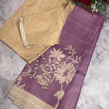 Veena floral vine saree