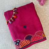 Tushara tussar saree