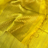 Sequinned matka silk saree