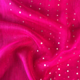 Handwoven matka silk saree