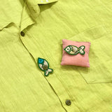Fish Button Pops