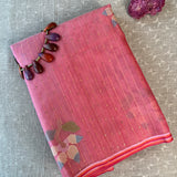 Organza jamdani saree