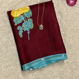 Mila Vineyard Kanchipuram Silk Saree