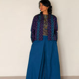 Elements Blueway Reversible Ikat Jacket - Navy