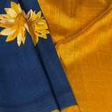 Mila Indigo Kanchi Silk Saree