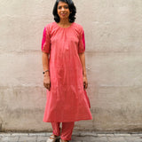 Zephyr Sweet Checks Kurta Set