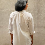 Rosette Cross-Stitch Shirt