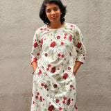 Rosette Embroidered Coord Set