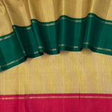 Mohana Ganga Jamuna Bordered Kanchi Silk Saree - Red